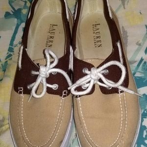 EUC RALPH LAUREN DECK SHOES